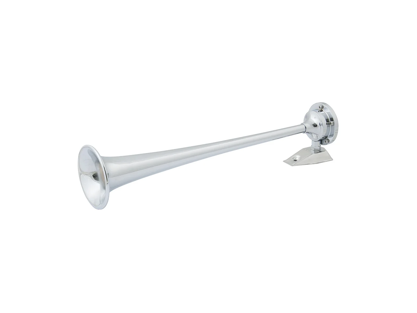 Marinco 24V Chrome Plated Single Trumpet Air Horn