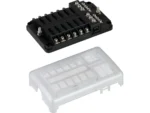 Sea-Dog Blade Style LED Indicator Fuse Block w/Negative Bus Bar - 12 Circuit