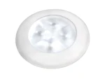 Hella Marine Courtesy Light - Warm White w/White Rim