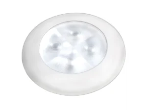 Hella Marine Courtesy Light - Warm White w/White Rim