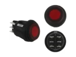 RIGID Industries 3 Position Rocker Switch - Red
