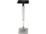 Attwood SWIVL-EZE Lock'N-Pin 3/4" Pedestal Kit 13" Post 7" x 7" Stainless Steel Base Plate Threaded