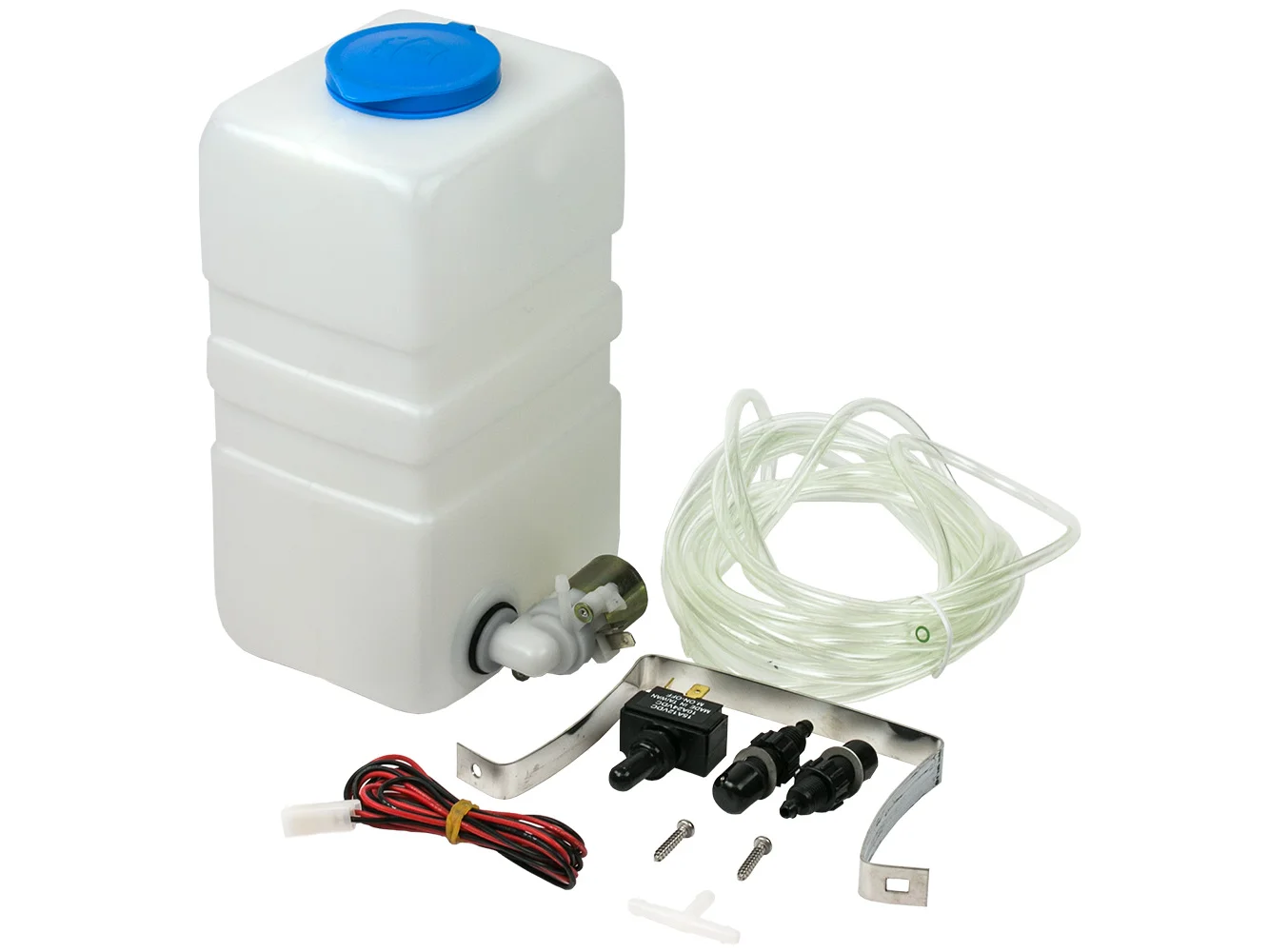 Sea-Dog Windshield Washer Kit Complete - Plastic