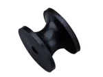 Sea-Dog Replacement Short Bow Roller - Natural Rubber/Brass Insert