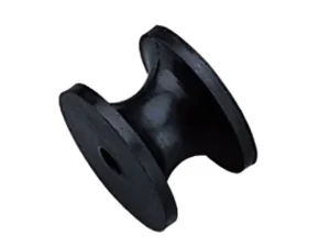 Sea-Dog Replacement Short Bow Roller - Natural Rubber/Brass Insert