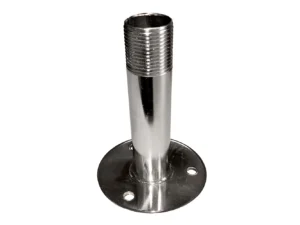 Sea-Dog Fixed Antenna Base 4-1/4" Size w/1"-14 Thread Formed 304 Stainless Steel