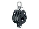 Harken 40mm Carbo Air Triple Swivel Block w/Becket
