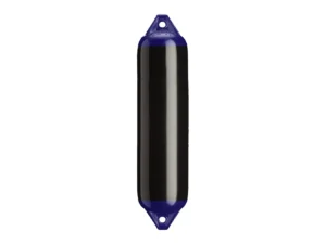 Polyform F-1 Twin Eye Fender 6" x 24" - Black