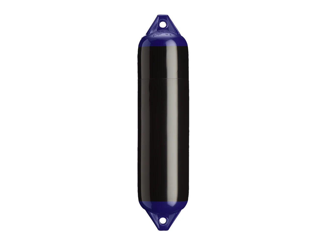Polyform F-1 Twin Eye Fender 6" x 24" - Black