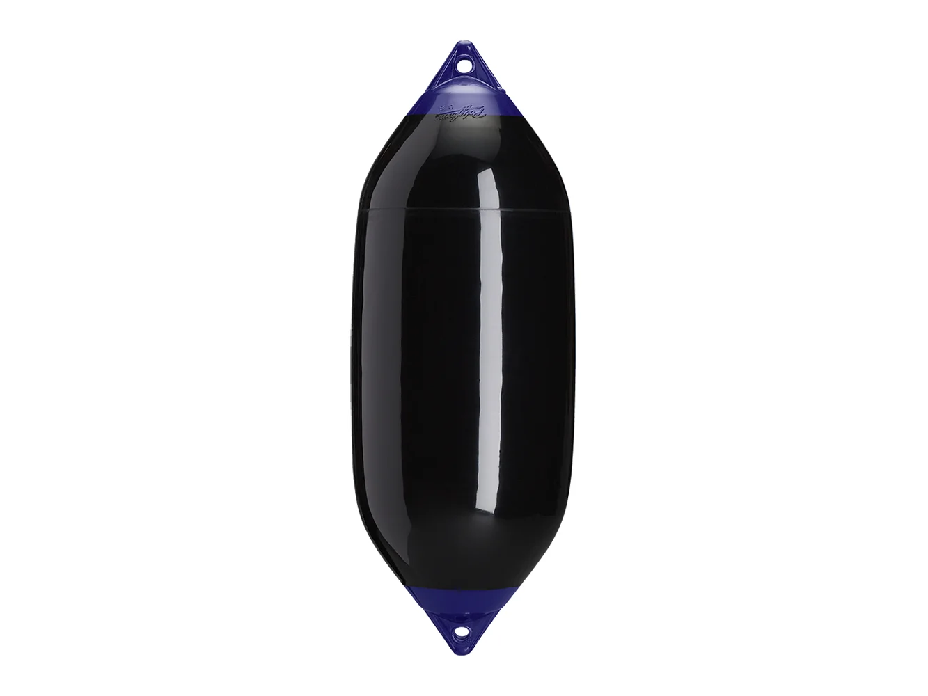 Polyform F-7 Twin Eye Fender 15" x 41" - Black