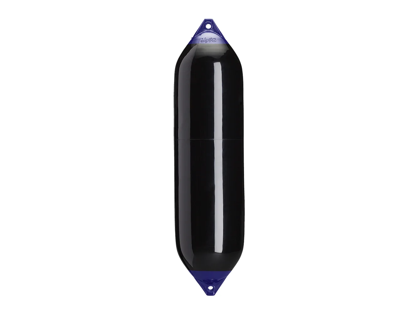 Polyform F-8 Twin Eye Fender 15" x 58" - Black