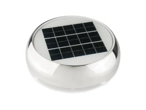 Marinco 4" Day/Night Solar Vent - Stainless Steel