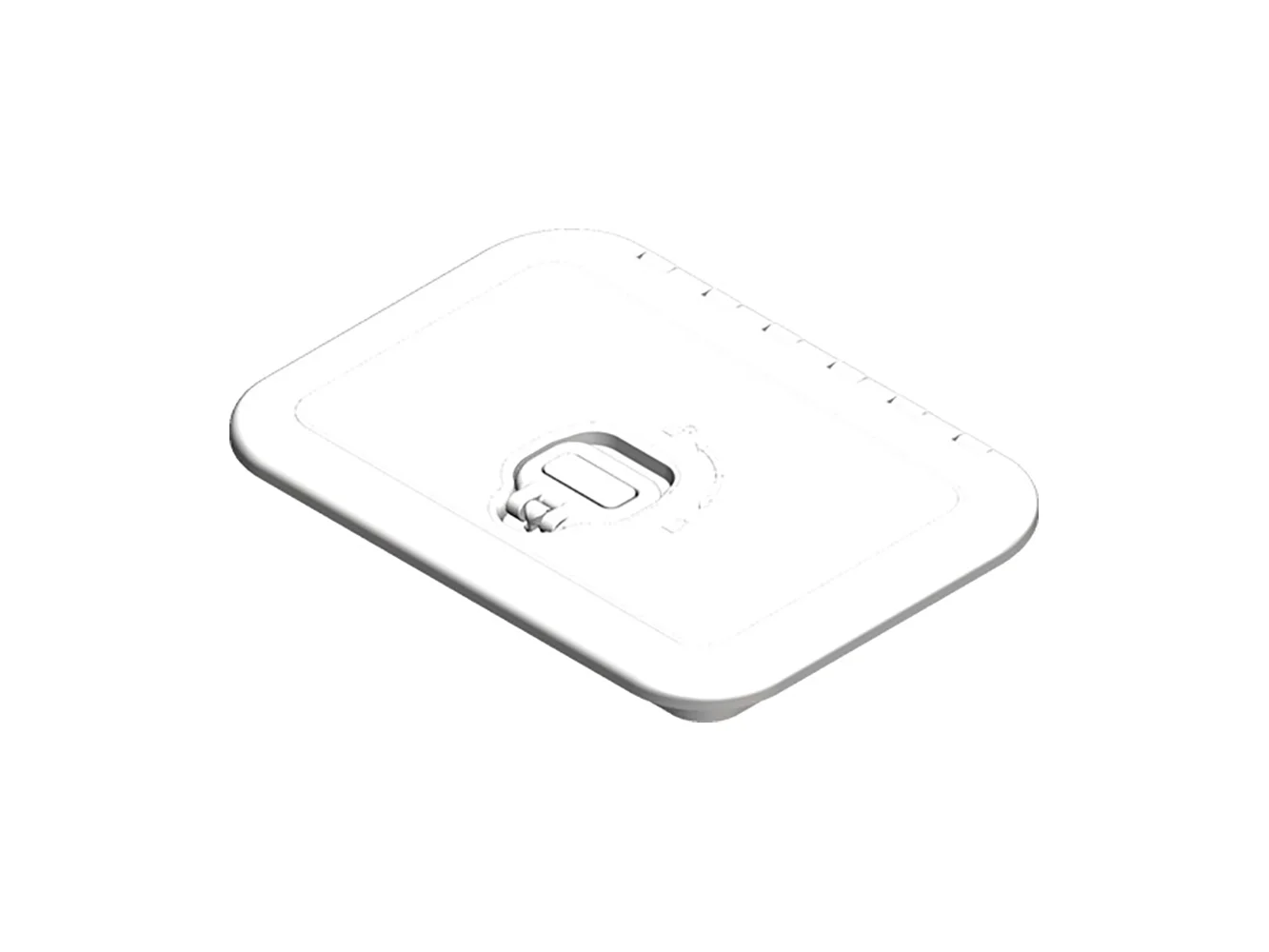 Sea-Dog Triple Lock Rectangular Marine Hatch - 10" x 14" - White