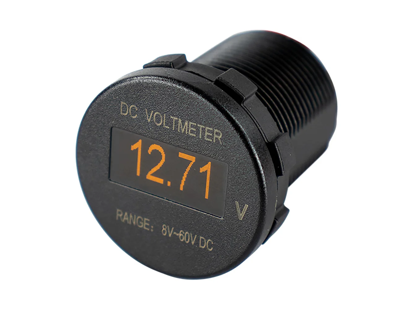 Sea-Dog OLED Voltmeter - Round