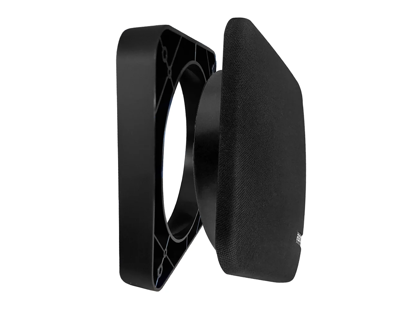 Fusion SM-X65SPB SM Series Single Surface Spacers - Pair - Black