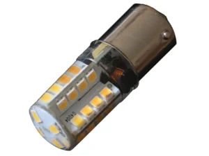 Lunasea BA15S Silicone Encapsulated LED Light Bulb - 10-30VDC - 190 Lumen - Warm White