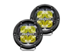 RIGID Industries 360-Series 4" LED Off-Road Spot Beam w/White Backlight - Black Housing