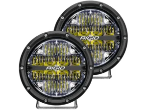 RIGID Industries 360-Series 6" LED Off-Road Fog Light Drive Beam w/White Backlight - Black Housing