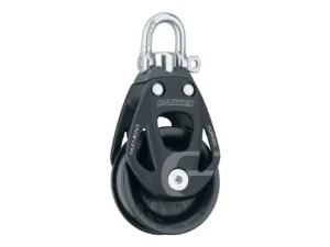 Harken 60mm Single Aluminum Element Block w/Swivel
