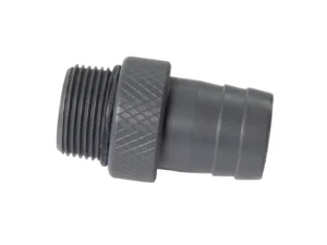 FATSAC 1” Barbed End – w/Suction Stopping Technology-Sac Valve Threads w/O-Rings f/Auto Ballast Systems