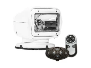 Golight Radioray GT Series Permanent Mount - White Halogen - Wireless Handheld & Wireless Dash Mount Remotes