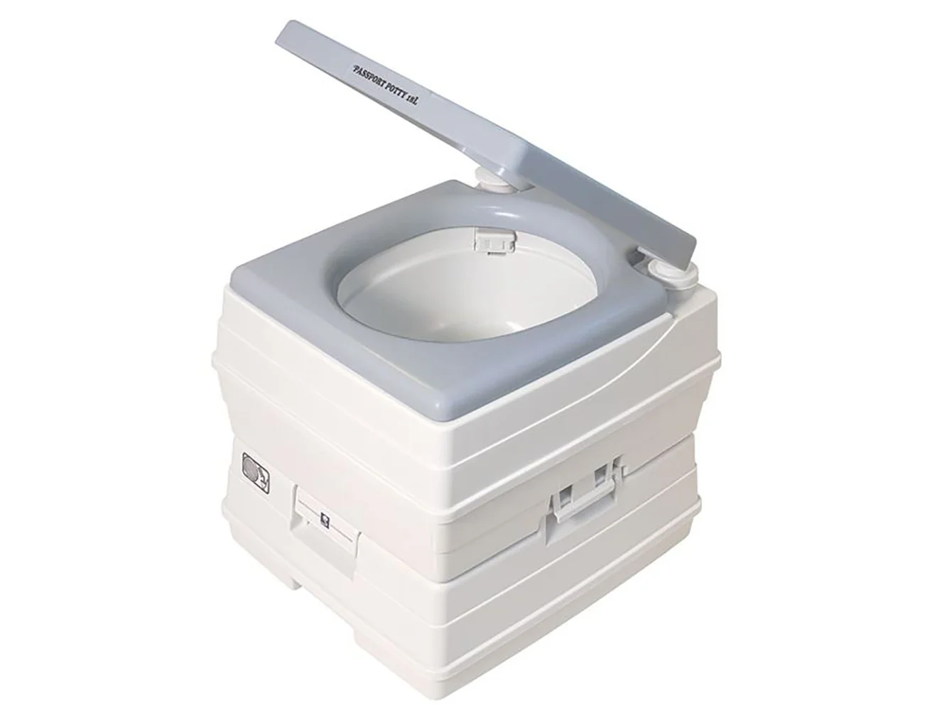 Dock Edge Passport Potty Portable Toilet - Grey - 18L