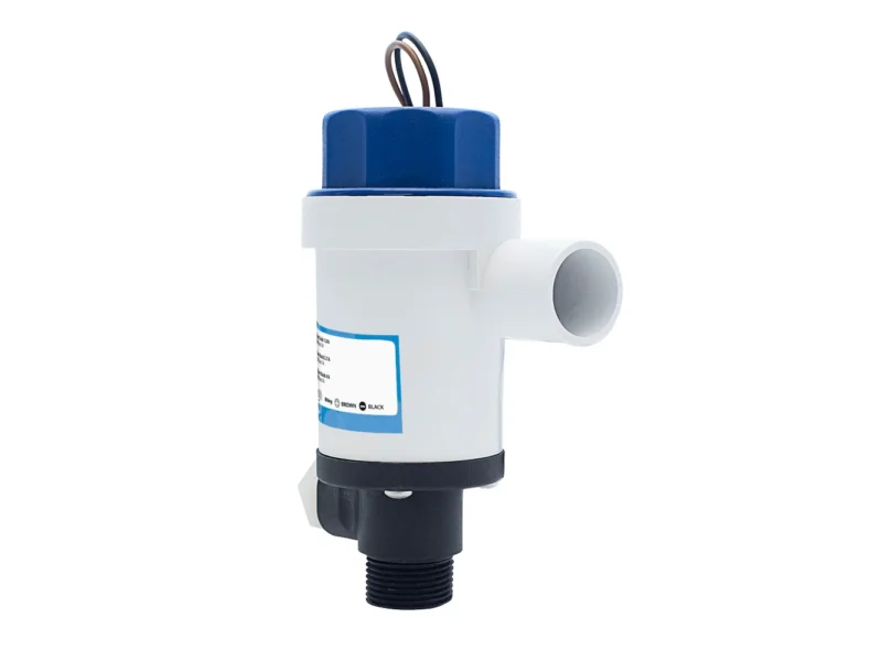 Albin Group Twinport Aerator Pump - 1100 GPH - 12V