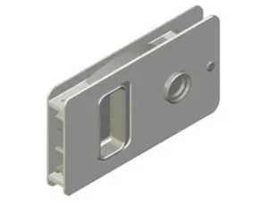 Southco Door Entry Lockset Flush - White