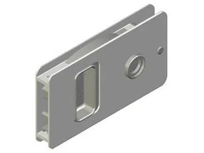 Southco Door Entry Lockset Flush - White