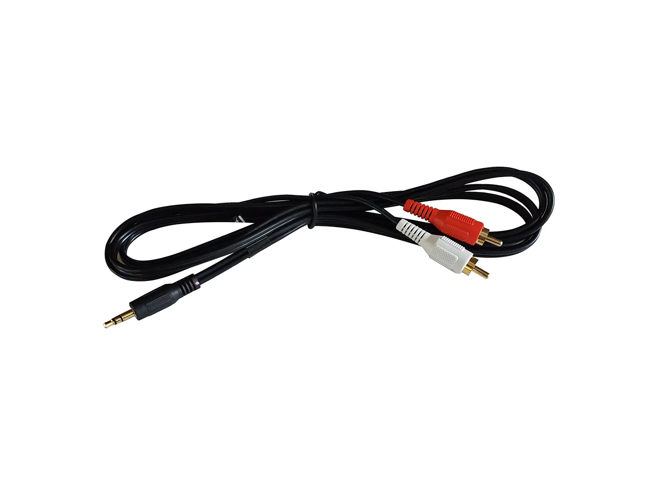 Fusion MS-CBRCA3.5 Input Cable - 1 Male (3.5 mm) to 2 Male RCA