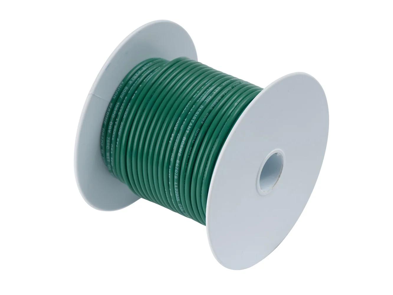Ancor Tinned Copper Wire - 6 AWG - Green - 25'