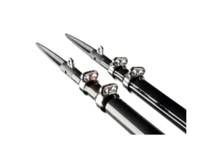 C.E. Smith Gen3 Center Rigger Pole - Black - 2-Section - 12'