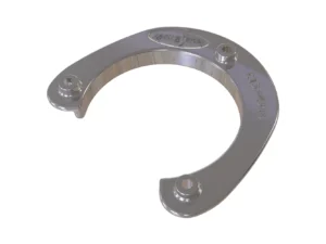 Mate Series Stainless Steel Rod & Cup Holder Backing Plate f/Round Rod/Cup Only f/3-3/4" Holes