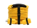 Camco 30 Amp Power Grip Marine Extension Cord - 50' M-Locking/F-Locking Adapter