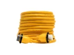 Camco 50 Amp Power Grip Marine Extension Cord - 50' M-Locking/F-Locking Adapter