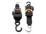 Camco Retractable Tie Down Straps - 2" Width 6' Dual Hooks