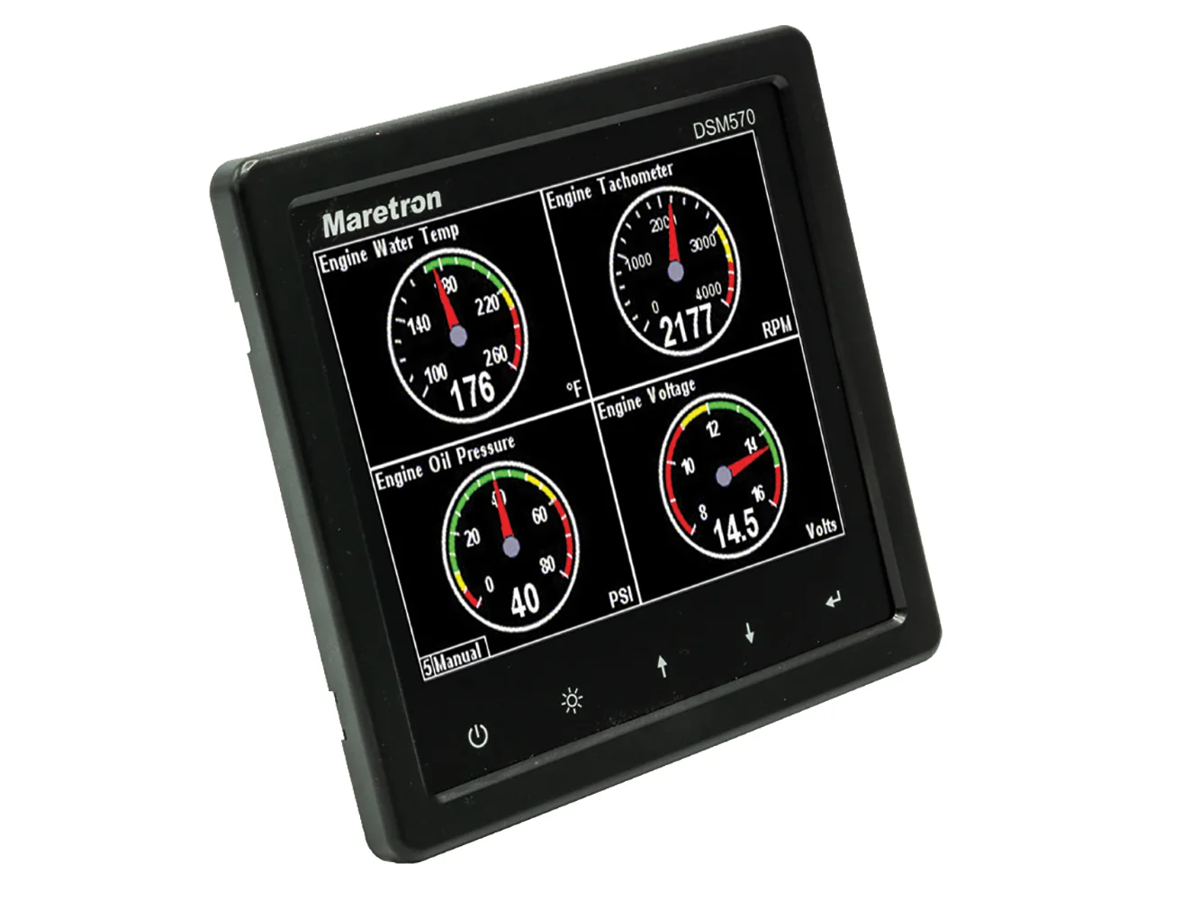 Maretron DSM570 5.7" High Resolution Color Display w/Black Enclosure