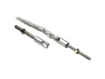 C. Sherman Johnson Splice Eye w/Threaded Stud: 1/4" -28 x 2-1/2" RH w/Splice Eye