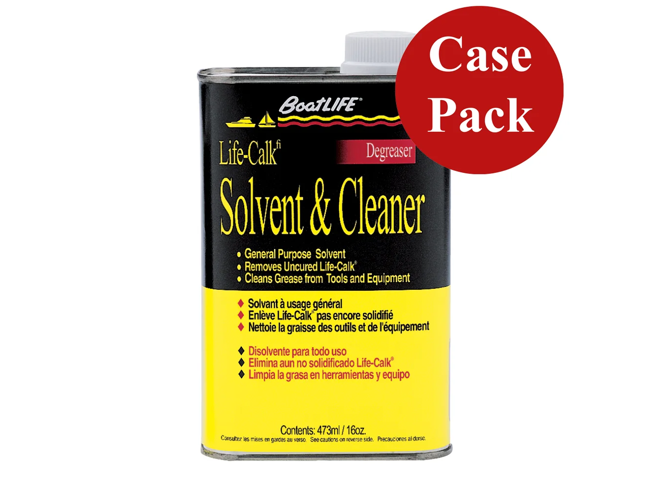 BoatLIFE Life-Calk Solvent & Cleaner - 16oz *Case of 12*