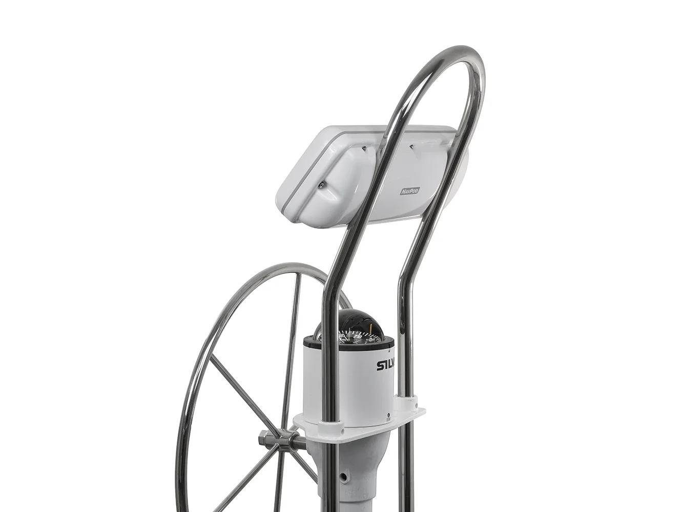 NavPod GP2600-16 SystemPod Pre-Cut f/Garmin GPSMAP® 742xs, 742, 722xs, 722 & 2 Instruments (3.6″ Holes) f/12” Wide Guard