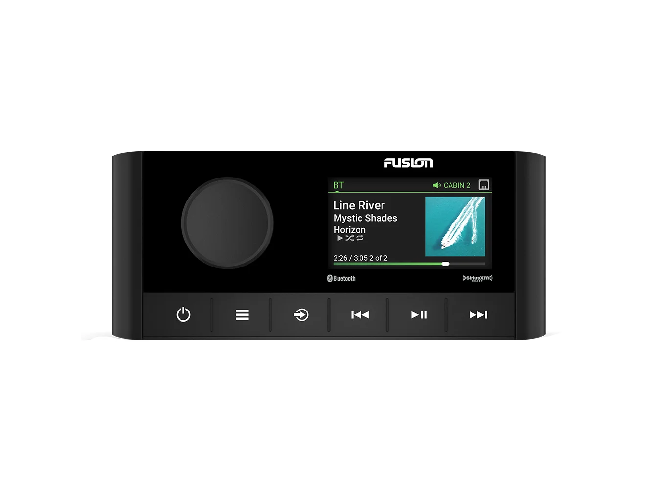 Fusion MS-RA210 Stereo w/AM/FM/BT/SiriusXM - 2 Zones w/DSP