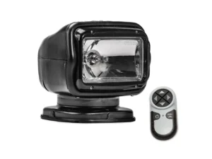 Golight Radioray GT Series Permanent Mount - Black Halogen - Wireless Handheld Remote