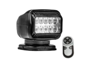 Golight Radioray GT Series Permanent Mount - Black LED - Wireless Handheld Remote