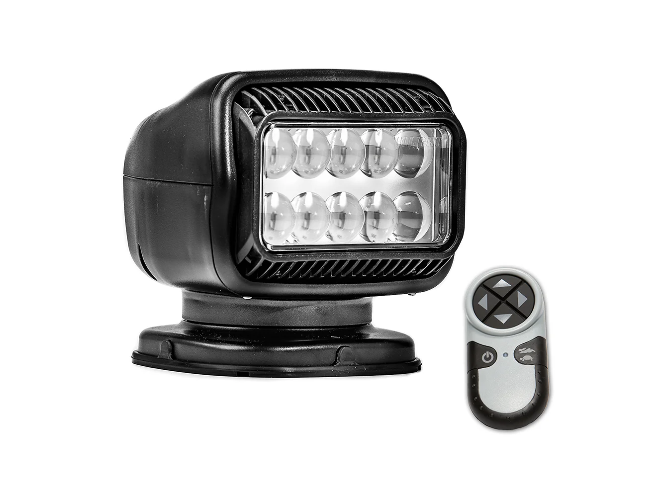 Golight Radioray GT Series Permanent Mount - Black LED - Wireless Handheld Remote