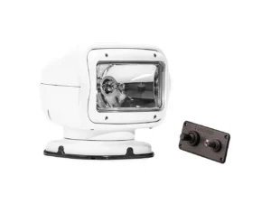 Golight Radioray GT Series Permanent Mount - White Halogen - Hard Wired Dash Mount Remote