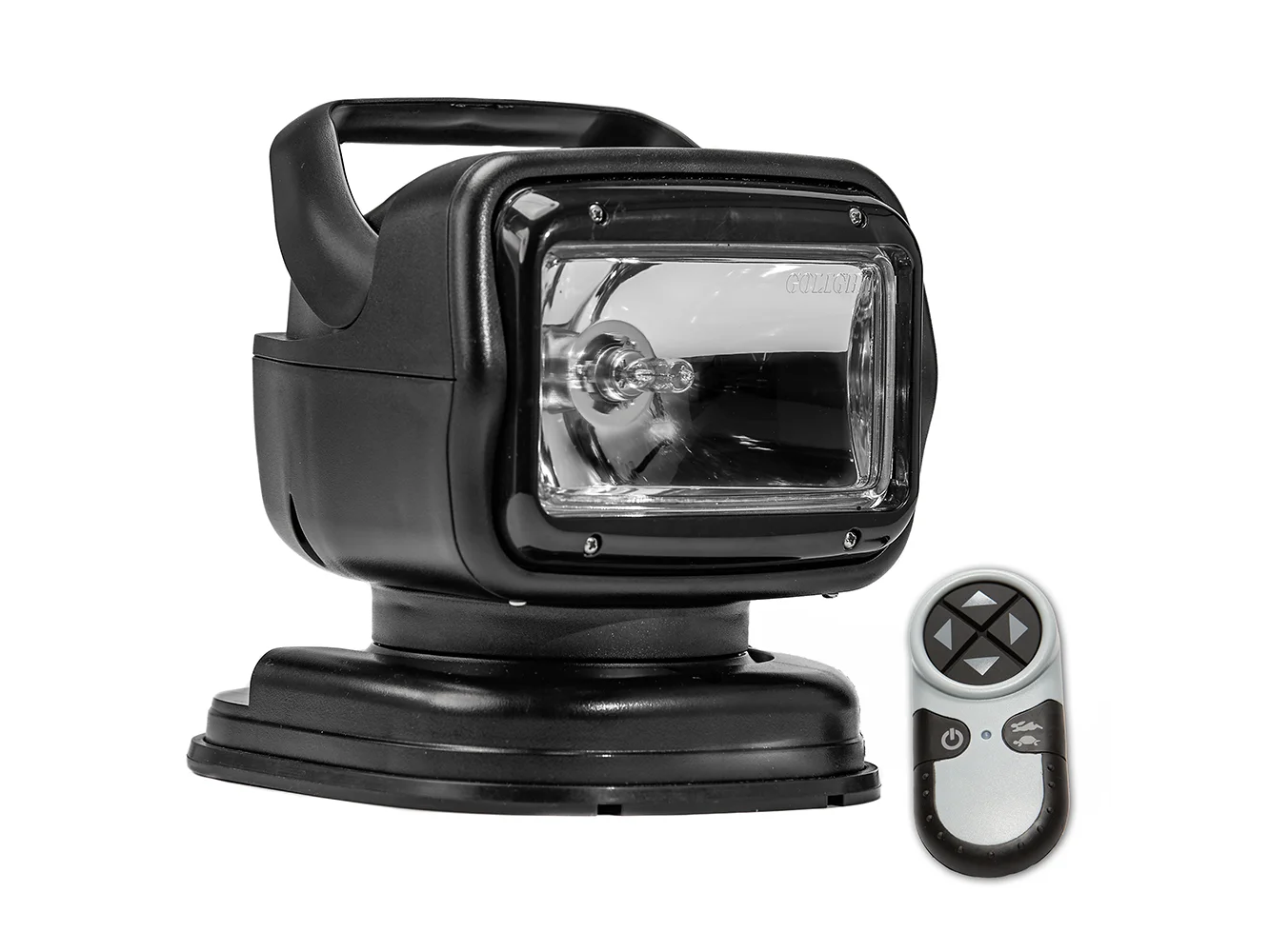 Golight Radioray GT Series Portable Mount - Black Halogen - Wireless Handheld Remote Magnetic Shoe Mount