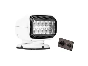 Golight Radioray GT Series Permanent Mount - White LED - Hard Wired Dash Mount Remote