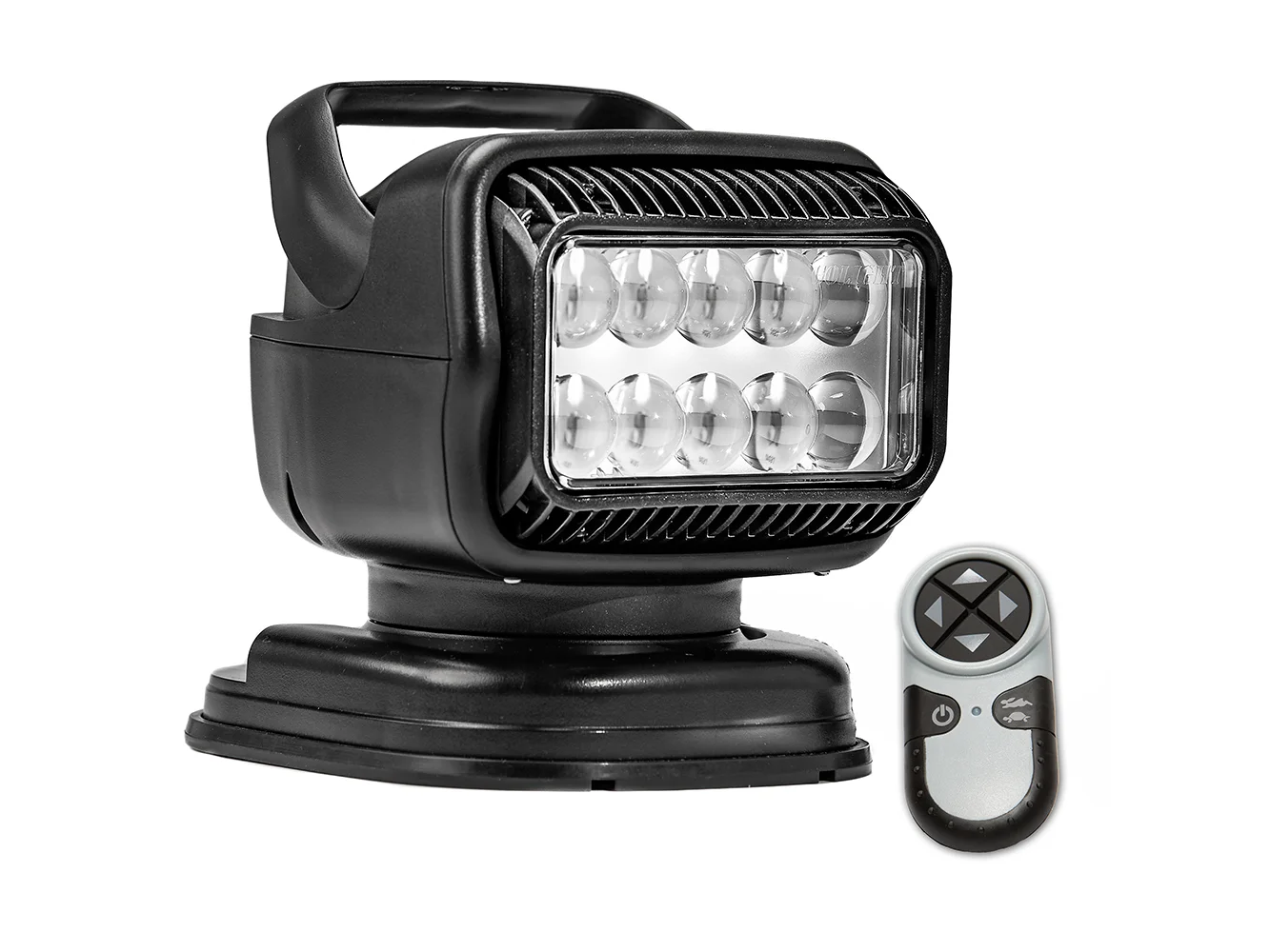 Golight Radioray GT Series Portable Mount - Black LED - Handheld Remote Magnetic Shoe Mount
