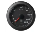 Veratron 3-3/8" (85MM) OceanLink® Depth Gauge (200M/600') - Black Dial & Bezel