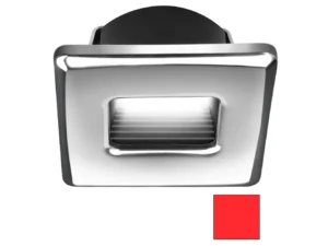 i2Systems Ember E1150Z Snap-In - Polished Chrome - Square - Red Light